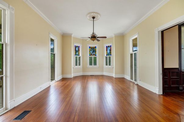 Empty room, Interior, Wood Texture Flooring