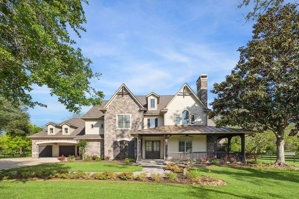 Attached, Backyard, Exterior, Facade, Tudor Revival