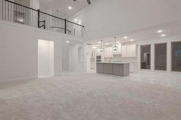 Interior, Kitchen, Pendant Lights, Recessed Lighting