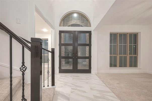 Interior, Marble, Recessed Lighting