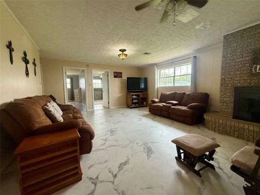 Fireplace, Interior, Living room, Marble, Stone Walls