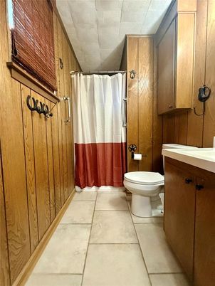 Bathroom, Interior, Wooden Walls