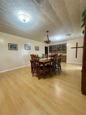 Dining room, Interior, Wood Texture Flooring