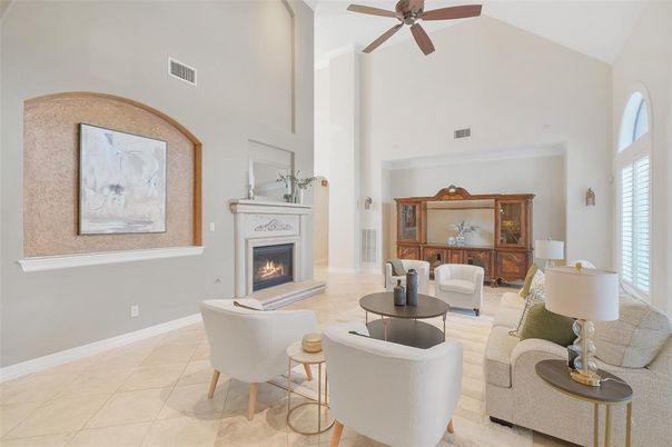 Fireplace, Interior, Living room
