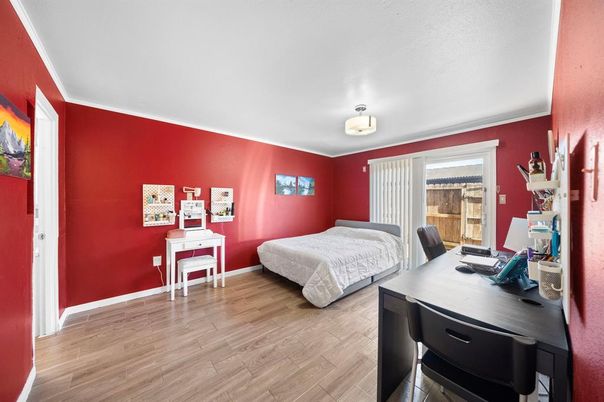 Bedroom, Home Office, Interior, Wood Texture Flooring