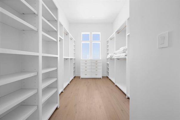 Interior, Walk-in Closets, Wood Texture Flooring