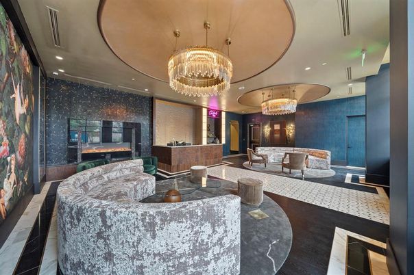 Chandelier, Interior, Living room, Recessed Lighting