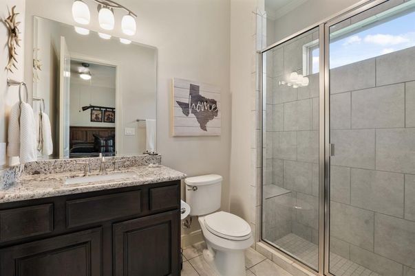 Bathroom, Glass Shower, Interior