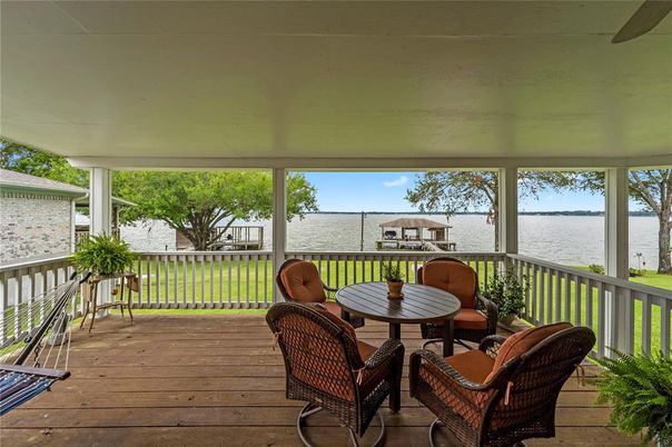 Exterior, Water, Wood Texture Flooring