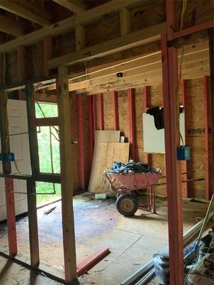 Interior, Wooden Beams