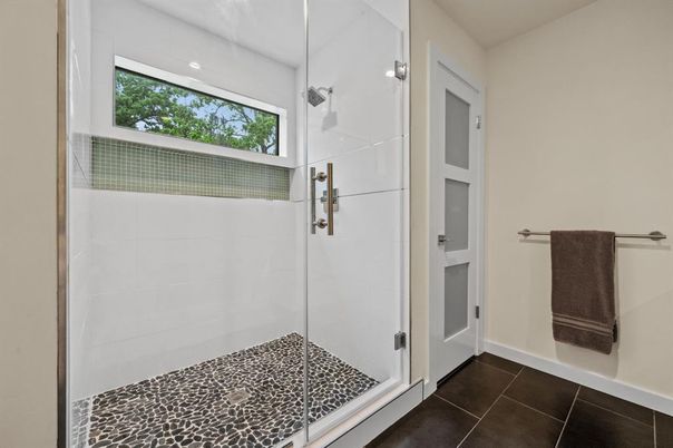 Bathroom, Glass Shower, Interior