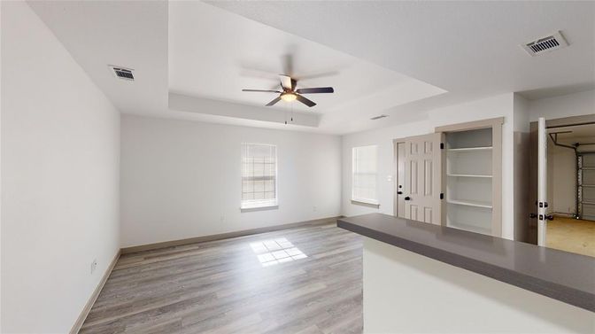 Empty room, Interior, Wood Texture Flooring