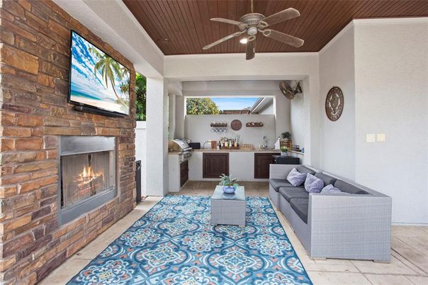 Fireplace, Interior, Living room, Stone Walls, Wooden Ceilings