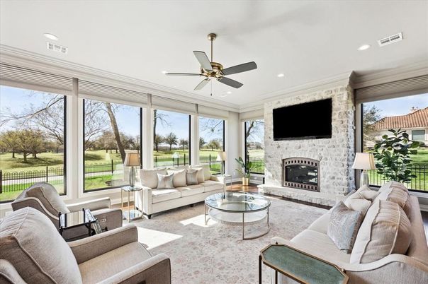 Fireplace, Interior, Living room, Recessed Lighting