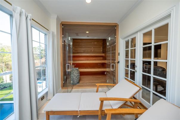 Interior, Recessed Lighting, Sauna Room