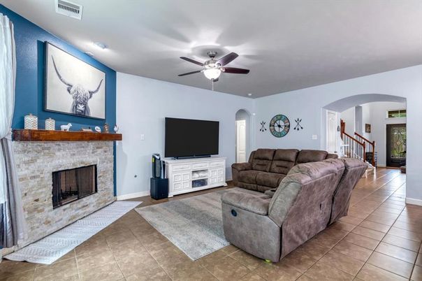 Fireplace, Interior, Living room