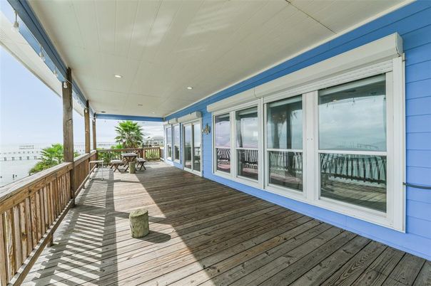 Exterior, Recessed Lighting, Water, Wood Texture Flooring