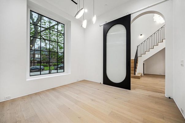 Interior, Pendant Lights, Wood Texture Flooring