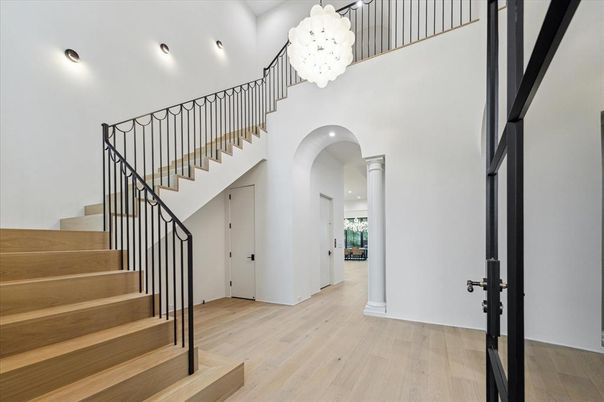 Chandelier, Interior, Wood Texture Flooring