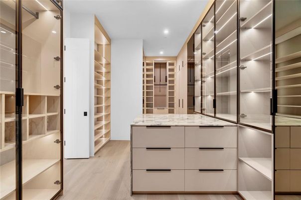Interior, Recessed Lighting, Walk-in Closets, Wood Texture Flooring