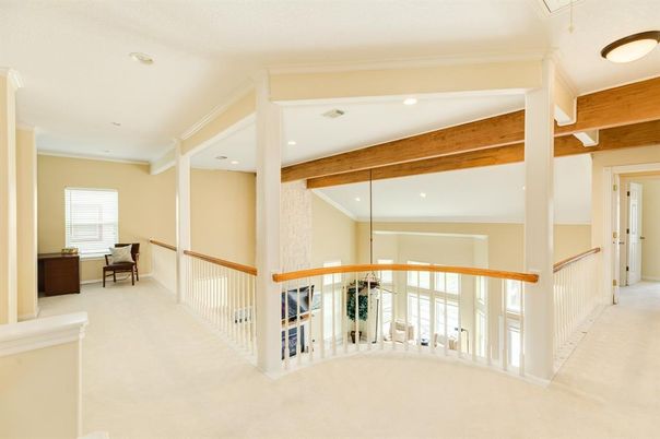 Interior, Recessed Lighting, Wooden Beams