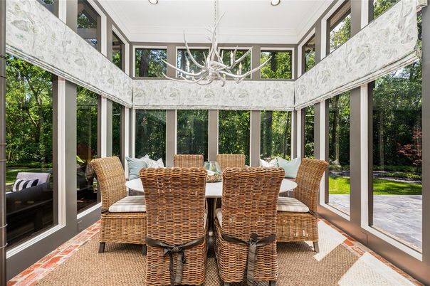 Chandelier, Interior, Sun Room