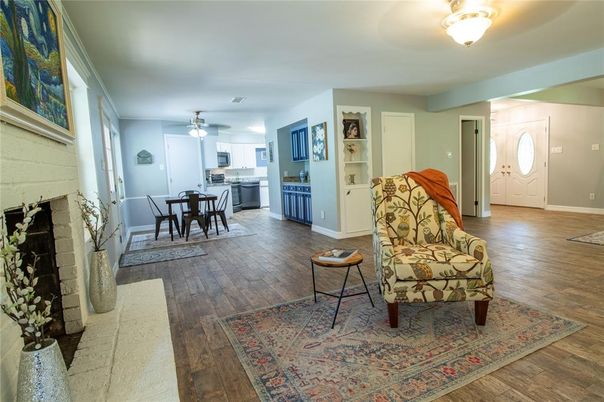 Dining room, Interior, Kitchen, Wood Texture Flooring