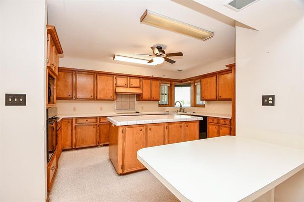 Interior, Kitchen, Tile Countertops