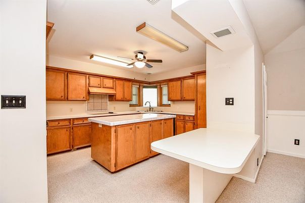 Interior, Kitchen, Tile Countertops