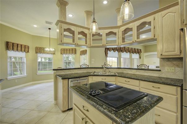Interior, Kitchen, Pendant Lights, Recessed Lighting