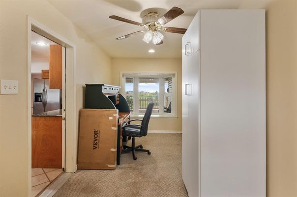 Home Office, Interior, Recessed Lighting