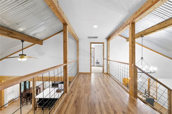 Interior, Recessed Lighting, Wooden Beams, Wood Texture Flooring