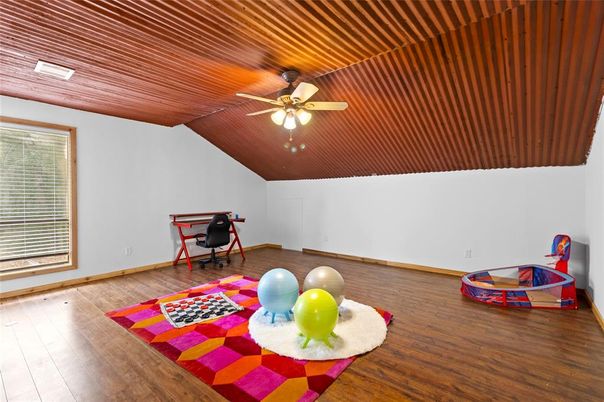 Home Office, Interior, Wooden Ceilings, Wood Texture Flooring
