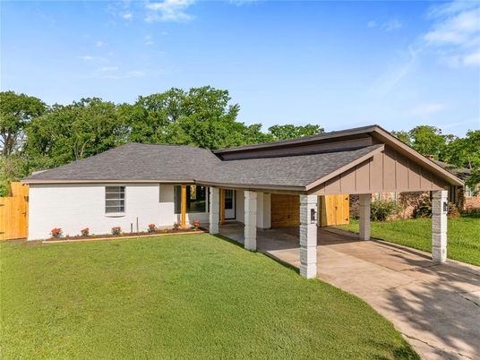 Attached, Backyard, Exterior, Facade, Ranch