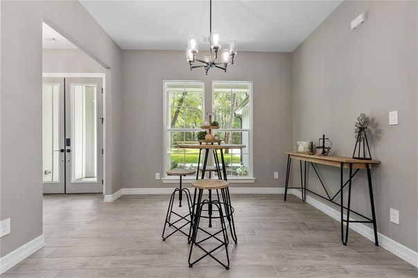 Chandelier, Interior, Wood Texture Flooring