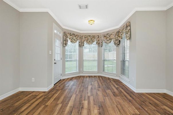 Empty room, Interior, Wood Texture Flooring