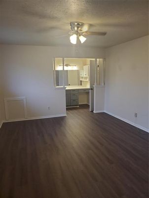 Empty room, Interior, Kitchen, Wood Texture Flooring
