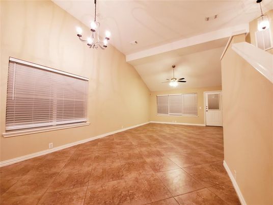Chandelier, Empty room, Interior
