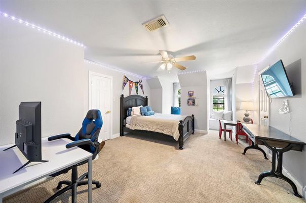 Bedroom, Home Office, Interior
