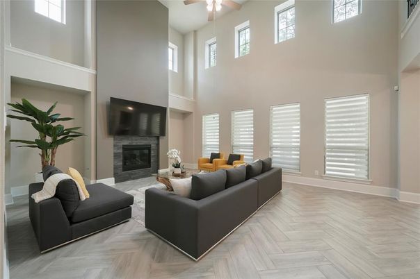 Fireplace, Interior, Living room, Wood Texture Flooring