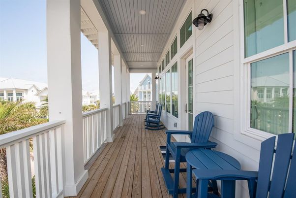 Exterior, Wood Texture Flooring