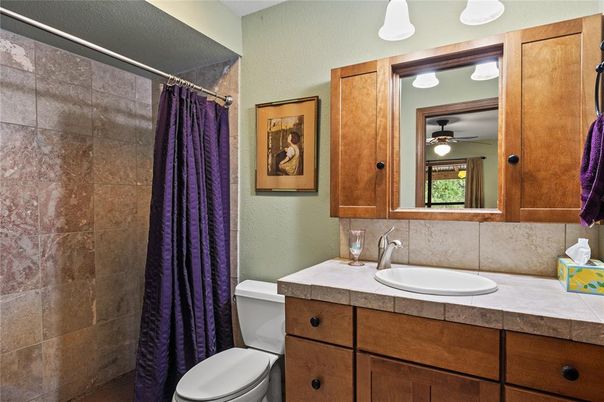 Bathroom, Interior, Tile Countertops