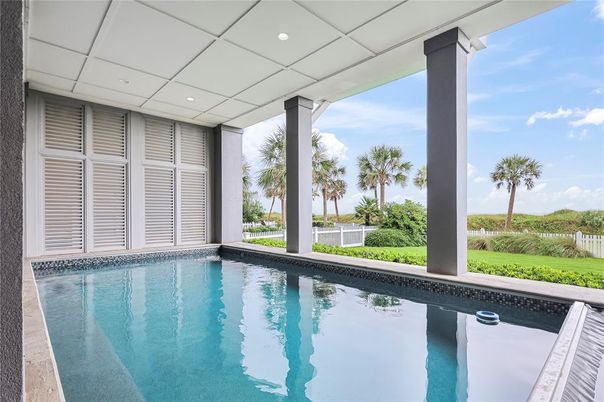 Interior, Pool, Recessed Lighting, Water