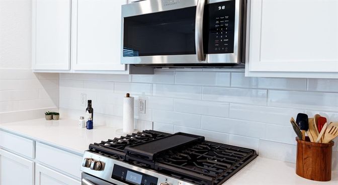 Interior, Kitchen, Stainless Steel Appliances