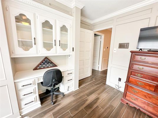 Home Office, Interior, Wood Texture Flooring