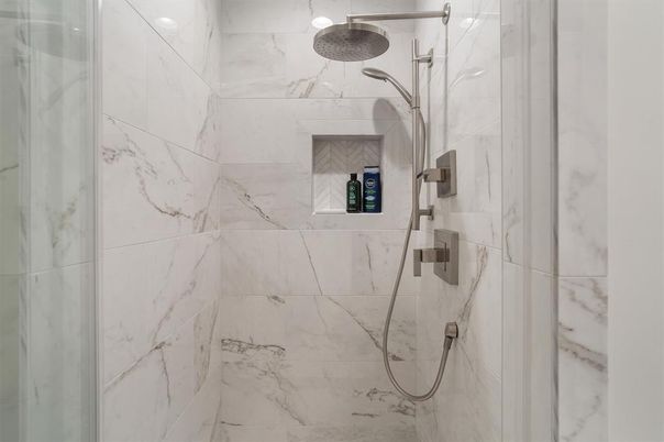 Bathroom, Interior, Marble Walls