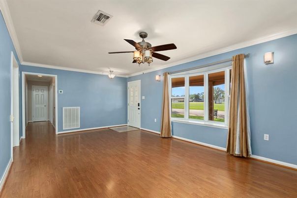Empty room, Interior, Wood Texture Flooring