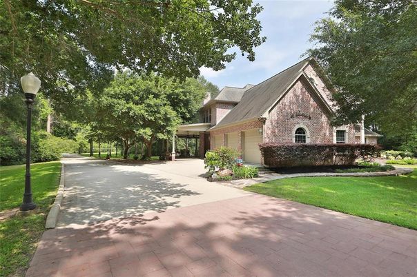 Backyard, Exterior, Facade, Brick Facade, Tudor Revival