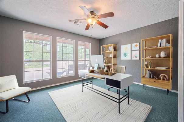 Home Office, Interior