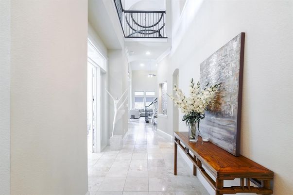 Interior, Marble, Recessed Lighting
